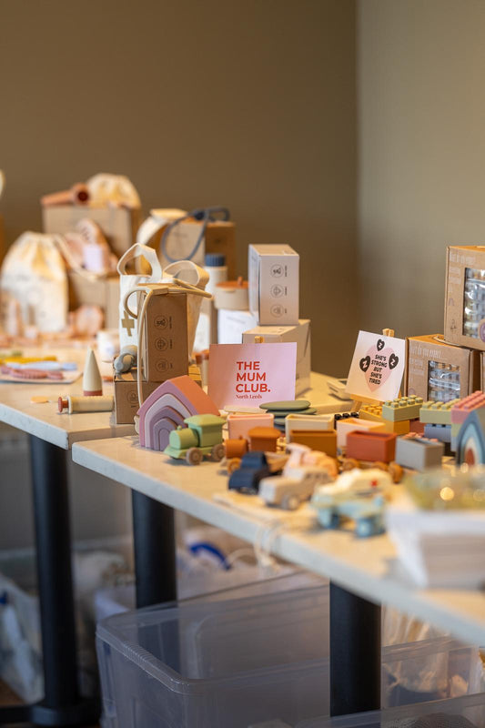 Ellor & Co Toys on show at The Mum Club event 
