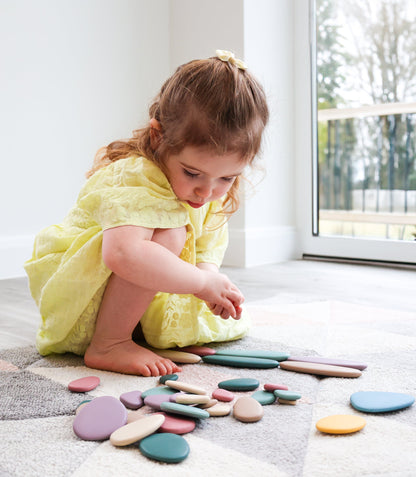 Ellor & Co. Little Builders Bundle featuring colorful toy construction tools and blocks for creative play.