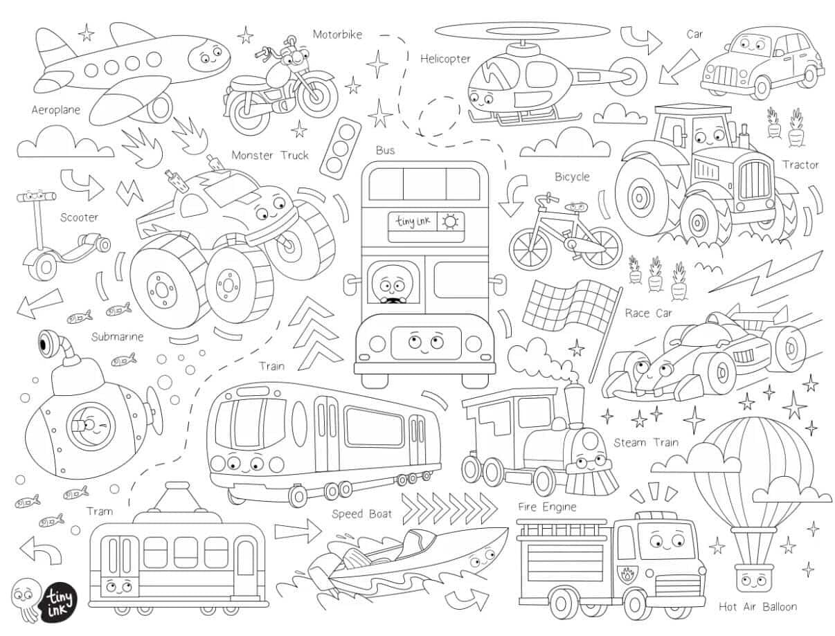 Tiny Inks Silicone colouring mats