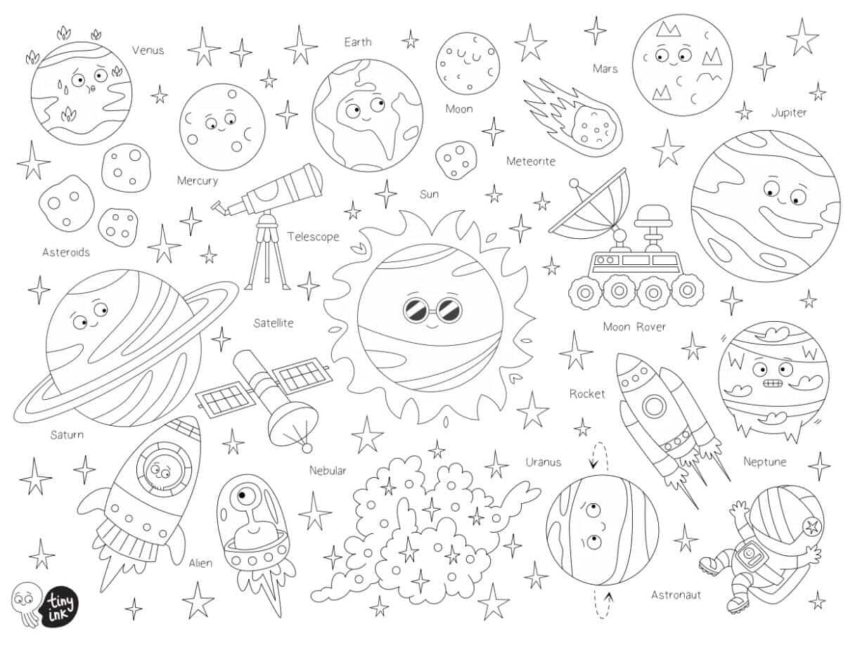 Tiny Inks Silicone colouring mats