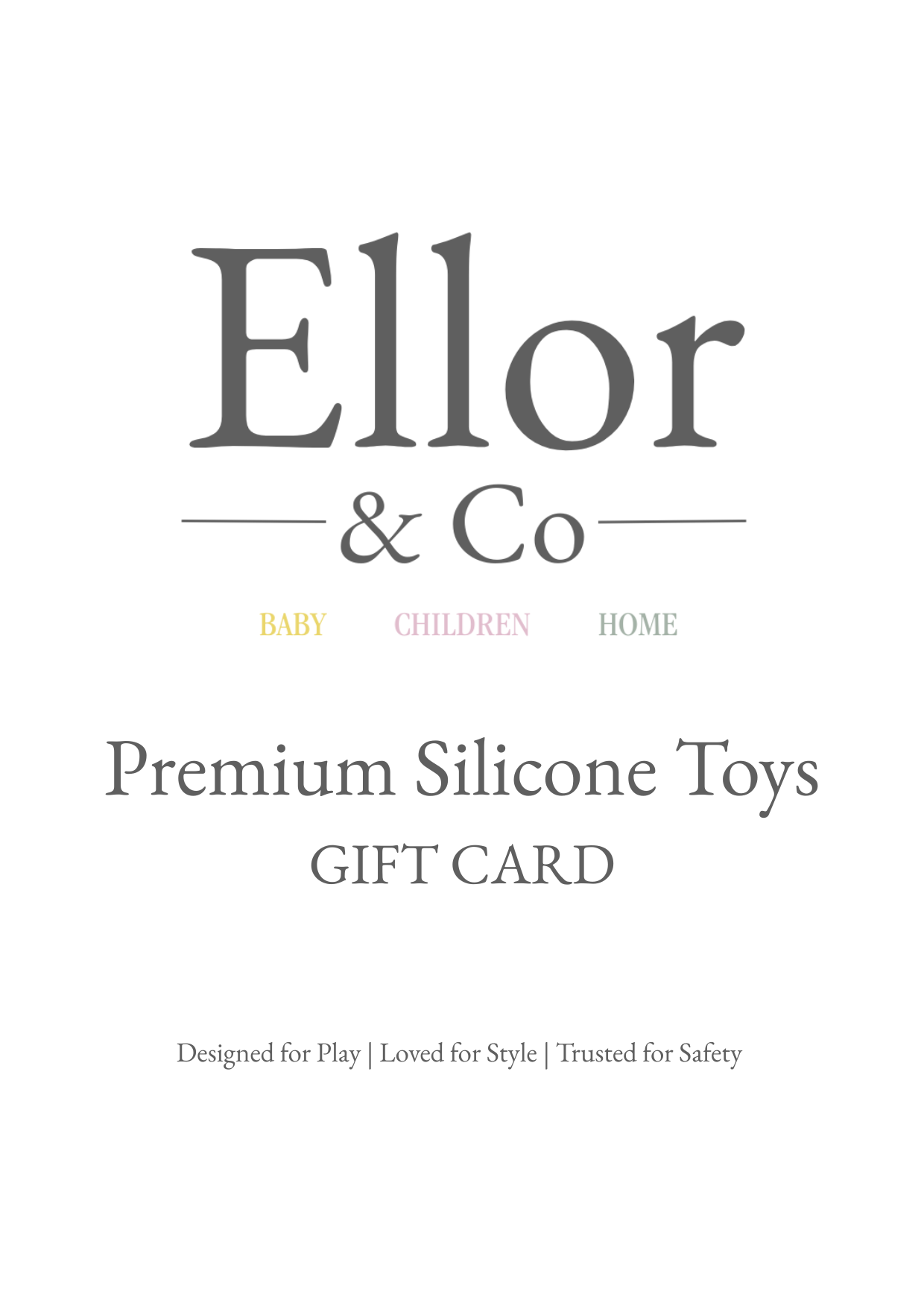 Set of five silicone vehicle toys featuring cars and trucks, designed for babies and toddlers by Baby Ellor Store.