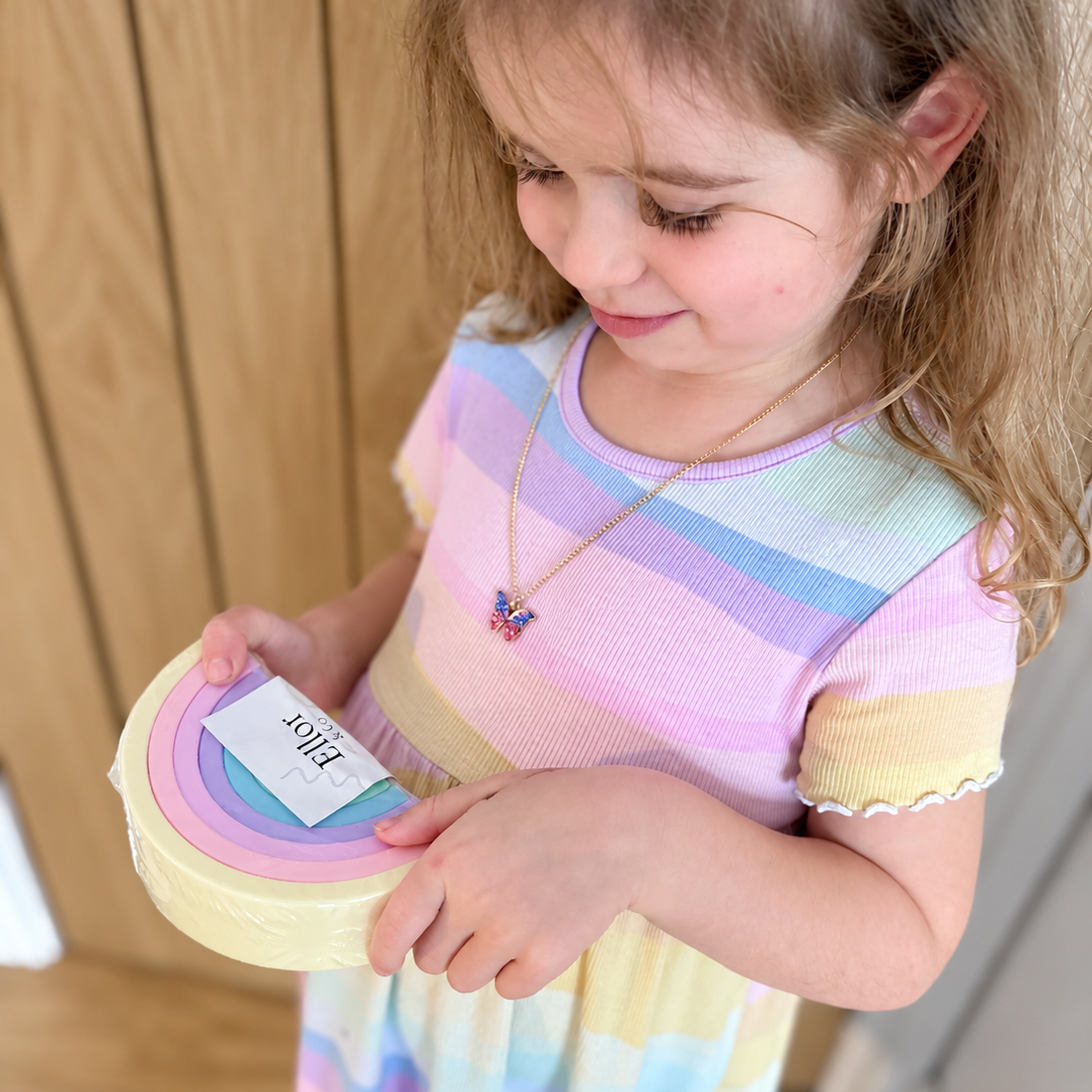 Silicone Stacking Rainbow – 7 Piece